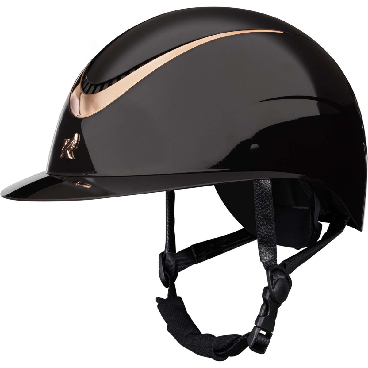 Karben by Shires Cappellino Alina Ellipse Nero/Oro rosa