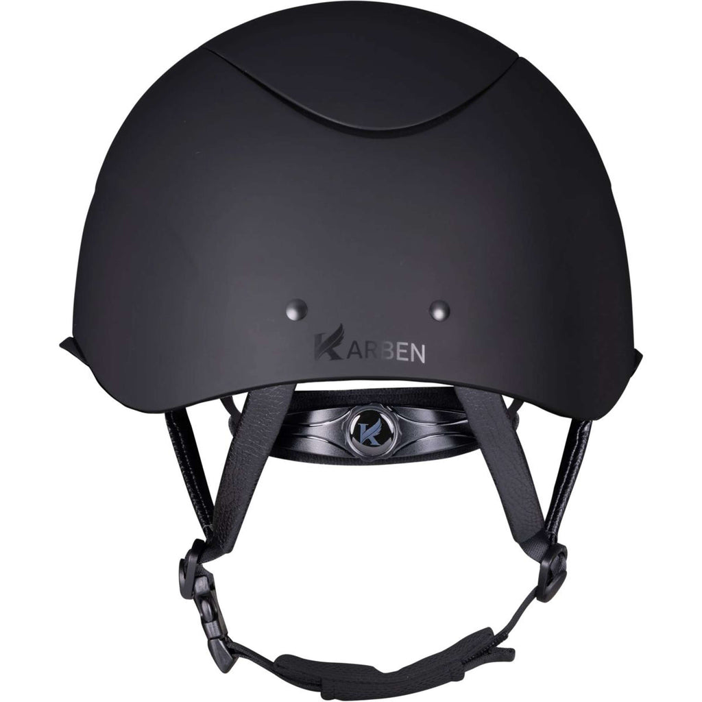 Karben by Shires Casco da equitazione Elisa Ellipse Nero Argento