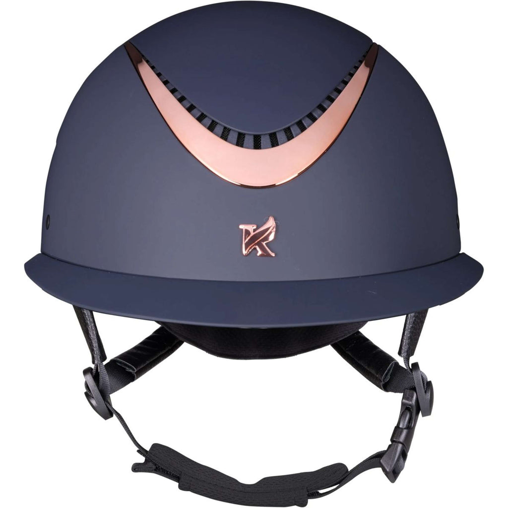 Karben by Shires Casco da equitazione Elisa Ellipse Navy/Rosegold