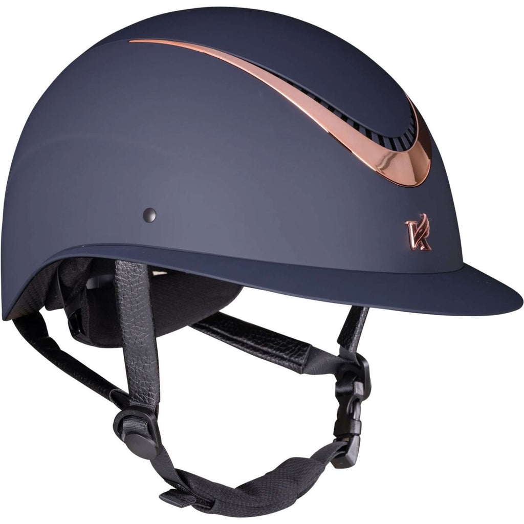 Karben by Shires Casco da equitazione Elisa Ellipse Navy/Rosegold