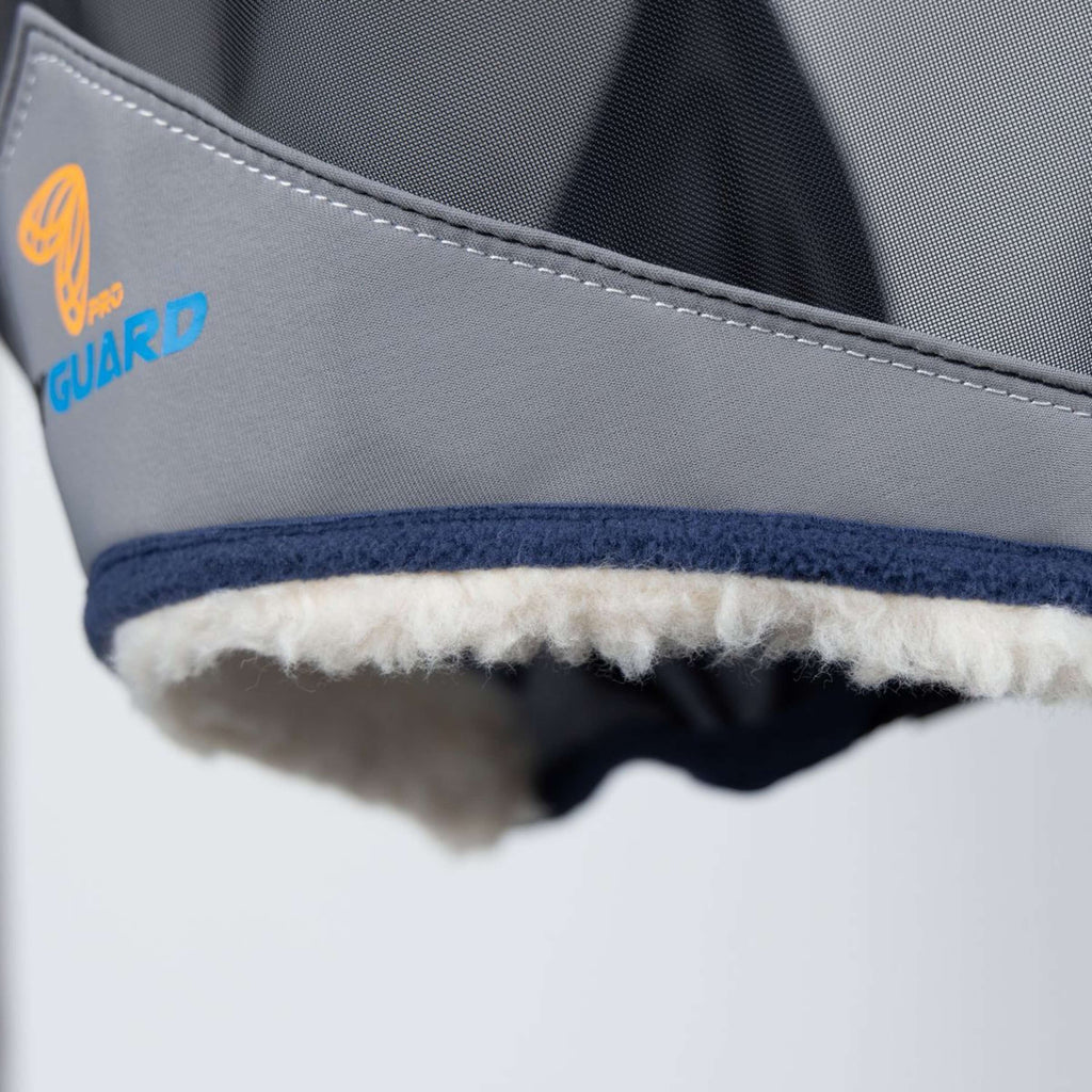 FlyGuard by Shires Maschera per Mosche Pro Fine Mesh Senza orecchie Navy