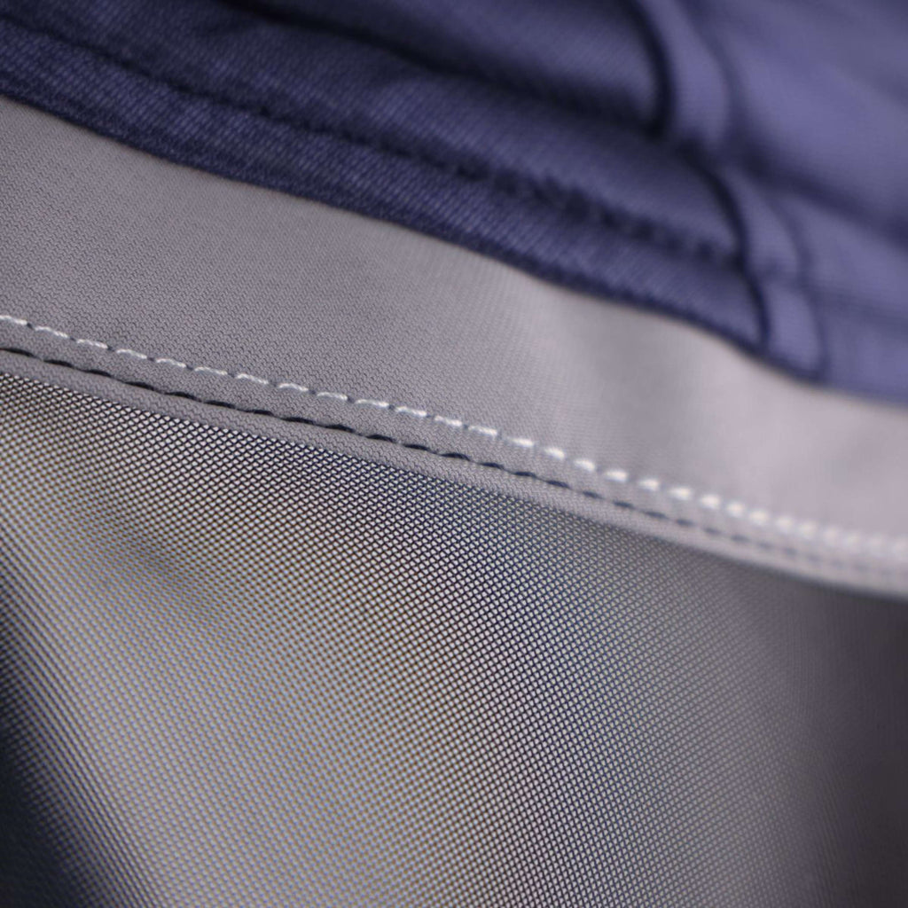 FlyGuard by Shires Maschera per Mosche Pro Fine Mesh con Orecchie Navy