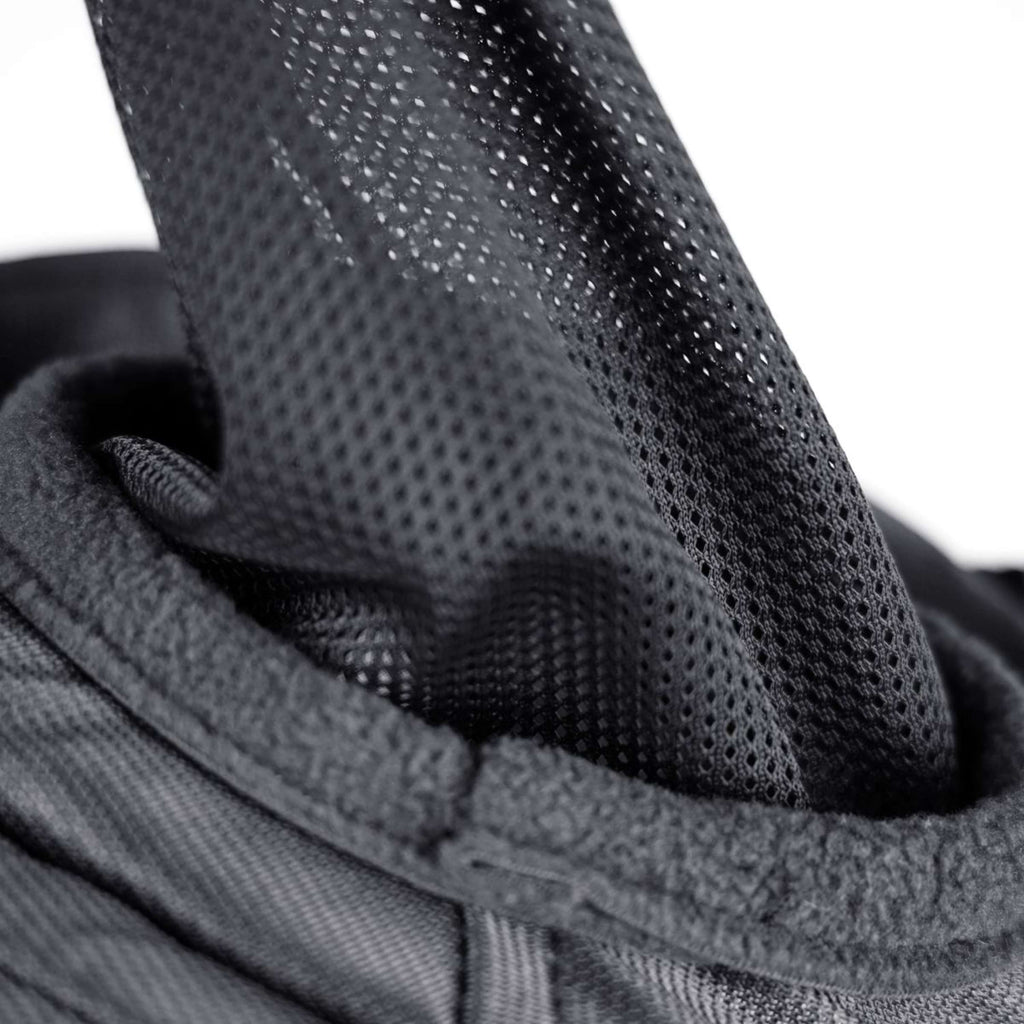 FlyGuard by Shires Maschera per Mosche Pro Fine Mesh con Orecchie e Frange Jet