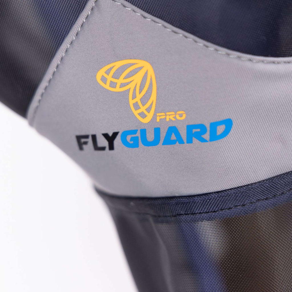 FlyGuard by Shires Maschera per Mosche Pro Fine Mesh con Orecchie e Naso Sky