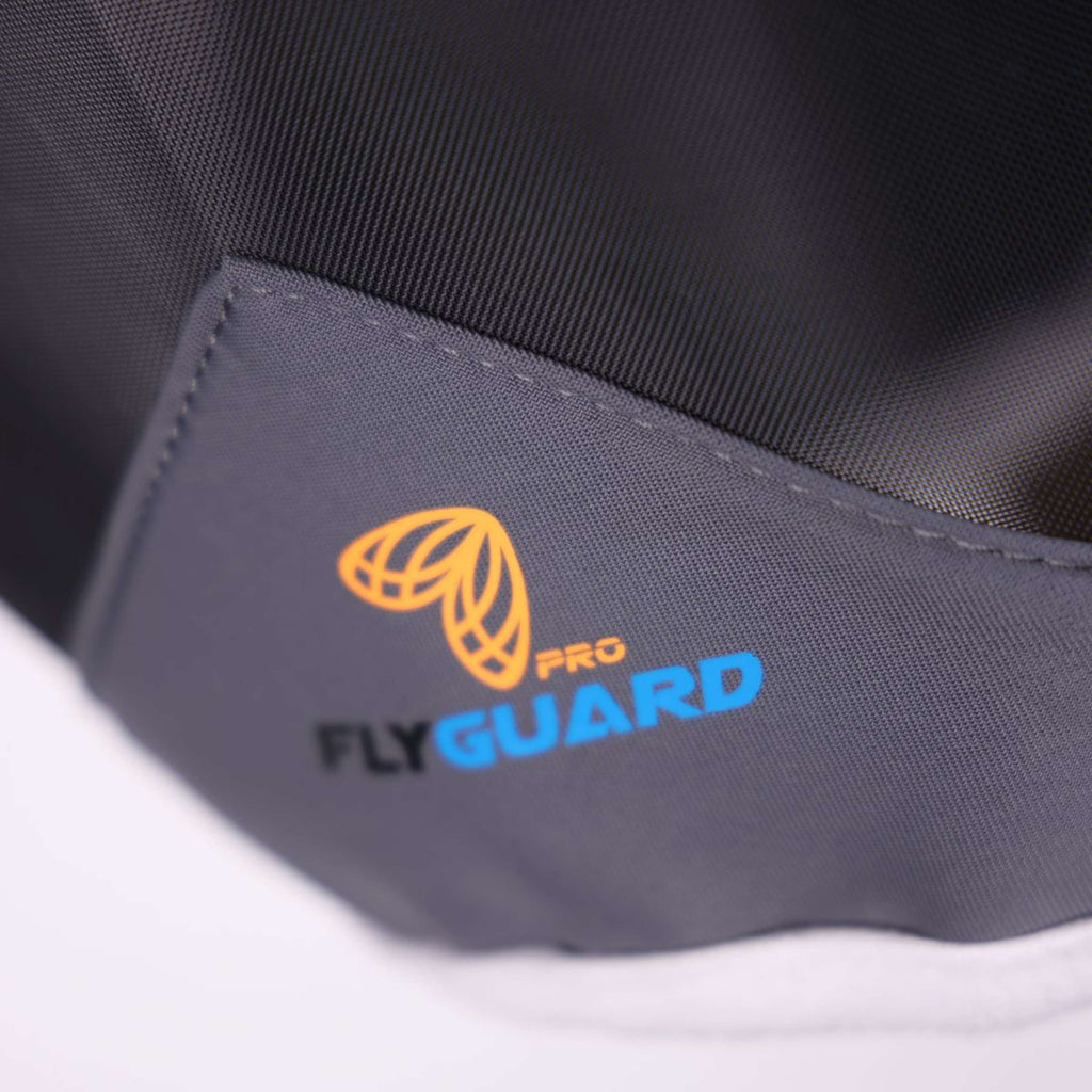 FlyGuard by Shires Maschera per Mosche Pro Air Motion con Orecchie Grigio scuro