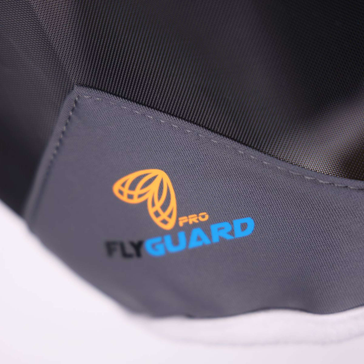 FlyGuard by Shires Maschera per Mosche Pro Air Motion con Orecchie Grigio scuro
