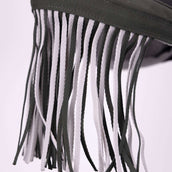 FlyGuard by Shires Maschera per Mosche Pro Air Motion con Orecchie e Frange Khaki