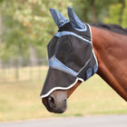 FlyGuard by Shires Maschera per Mosche Pro Air Motion con Orecchie e Naso Deep Airforce Blue