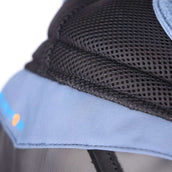 FlyGuard Maschera per Mosche Pro Air Motion con Orecchie e Naso Deep Airforce Blue