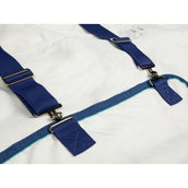 Highlander Plus Coperta per Eczema Sweet-Itch Combo Bianco/Airforce