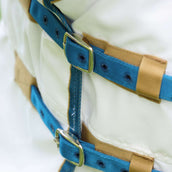 Tempest Plus Coperta per Eczema Sweet-Itch Combo Bianco/Airforce