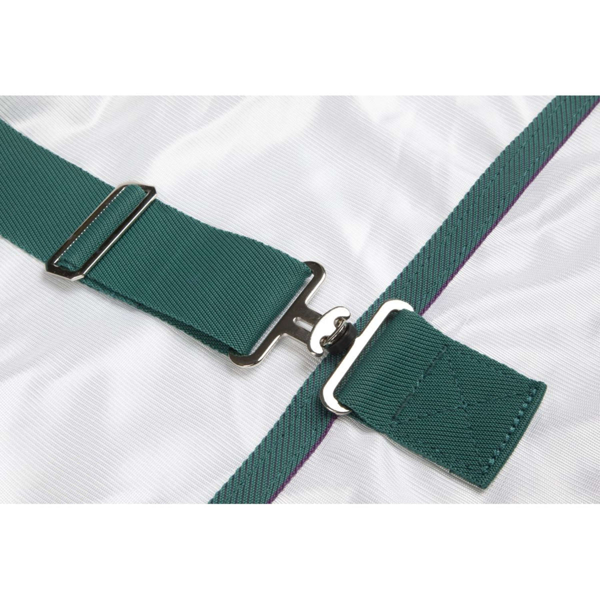 Highlander Plus Coperta Antimosche Combo Bianco/Black Cherry