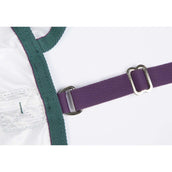 Highlander Plus Coperta Antimosche Combo Bianco/Black Cherry