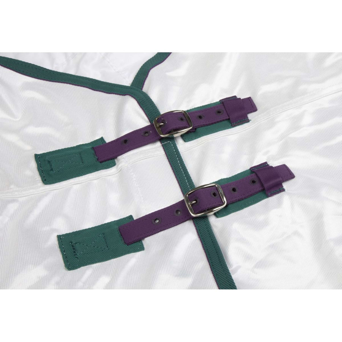 Highlander Plus Coperta Antimosche Combo Bianco/Black Cherry