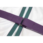 Highlander Plus Coperta Antimosche Combo Bianco/Black Cherry