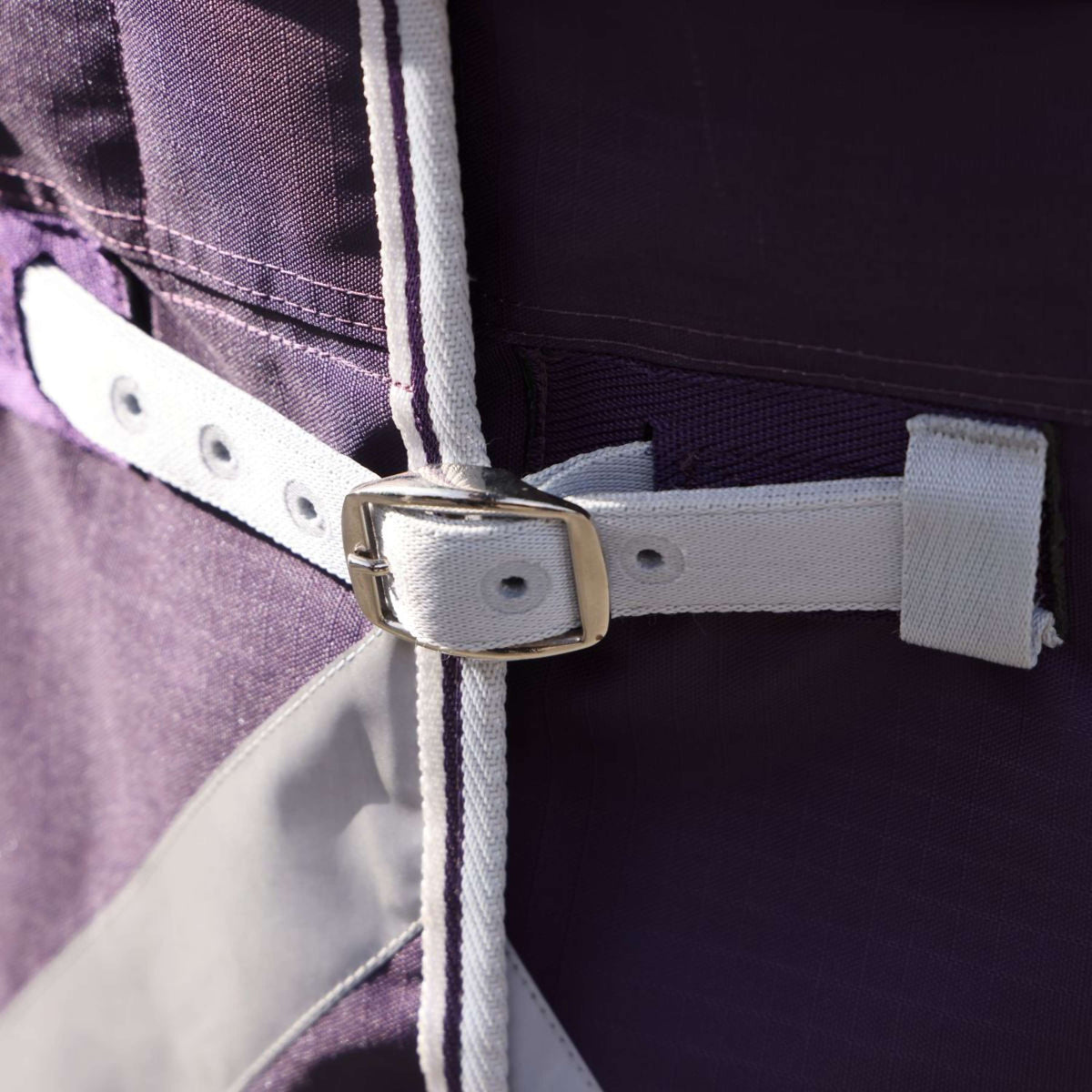 Coperta da esterno Shires Original 100 Turnout con collo Prugna