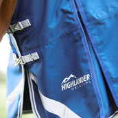 Coperta invernale originale Highlander da 200 g con collo Blu
