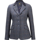 Aubrion by Shires Giacca da Competizione Saratoga Juniper Navy Check
