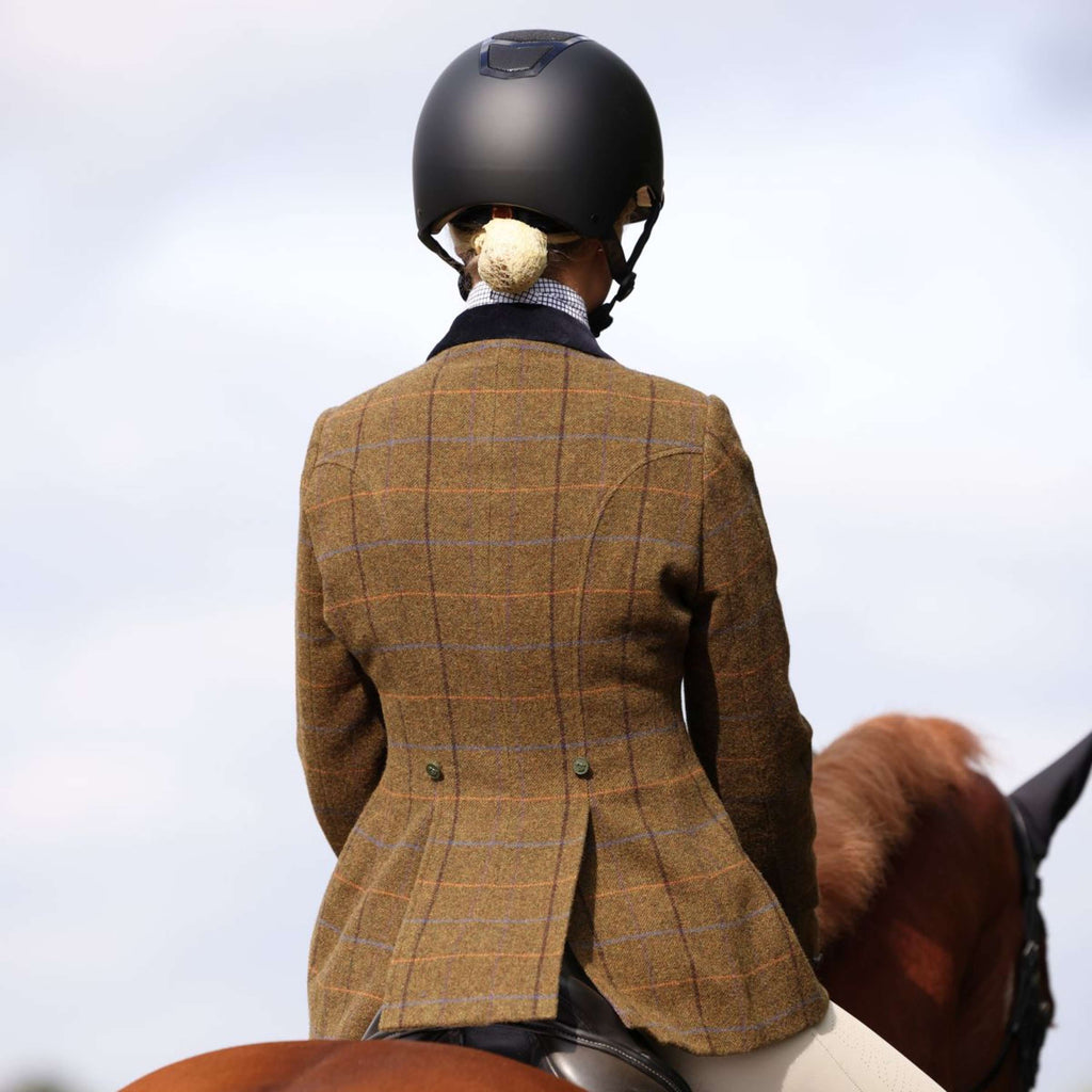 Aubrion by Shires Giacca da Competizione Saratoga Rovere Marrone Check