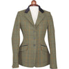 Aubrion by Shires Giacca da Competizione Saratoga Rosso/Giallo/Blu Check