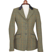 Aubrion by Shires Giacca da Competizione Saratoga Rosso/Giallo/Blu Check