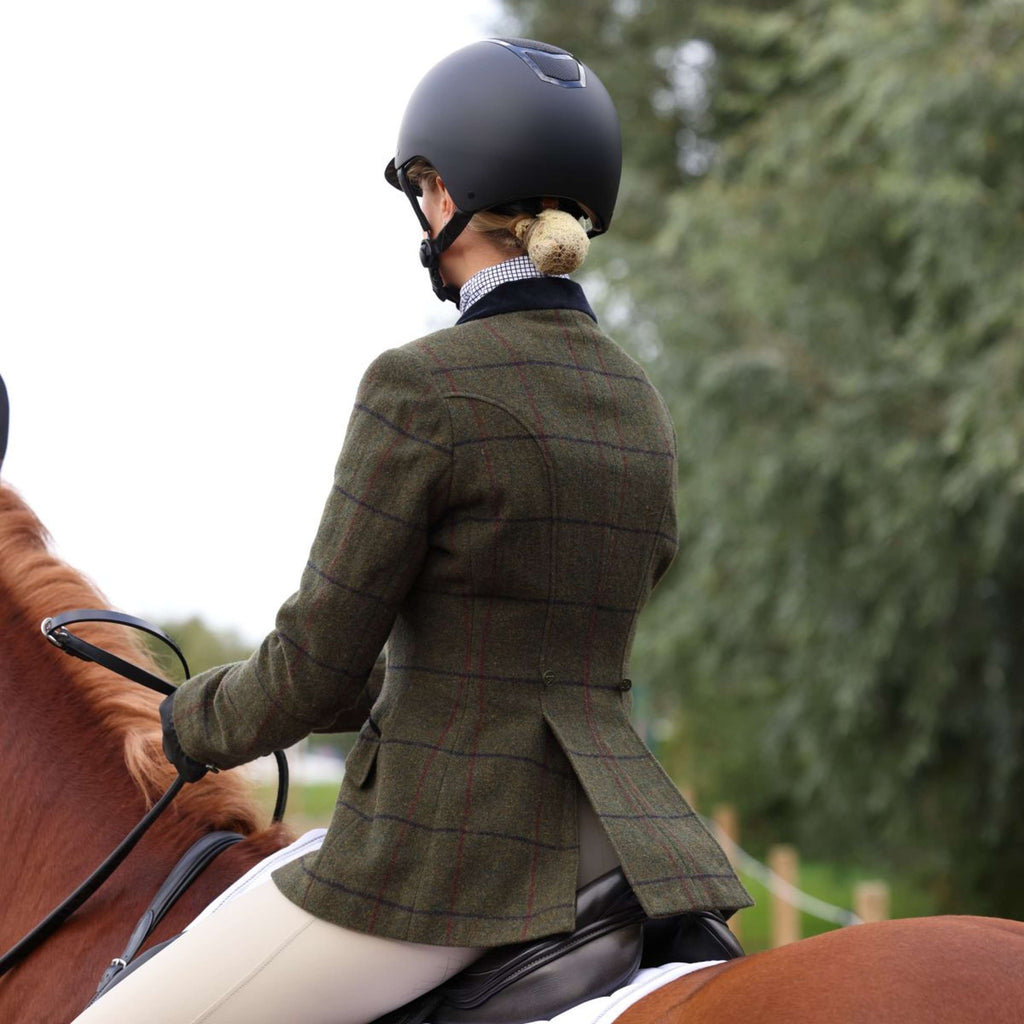 Aubrion by Shires Giacca da Competizione Saratoga Spruce Verde Check