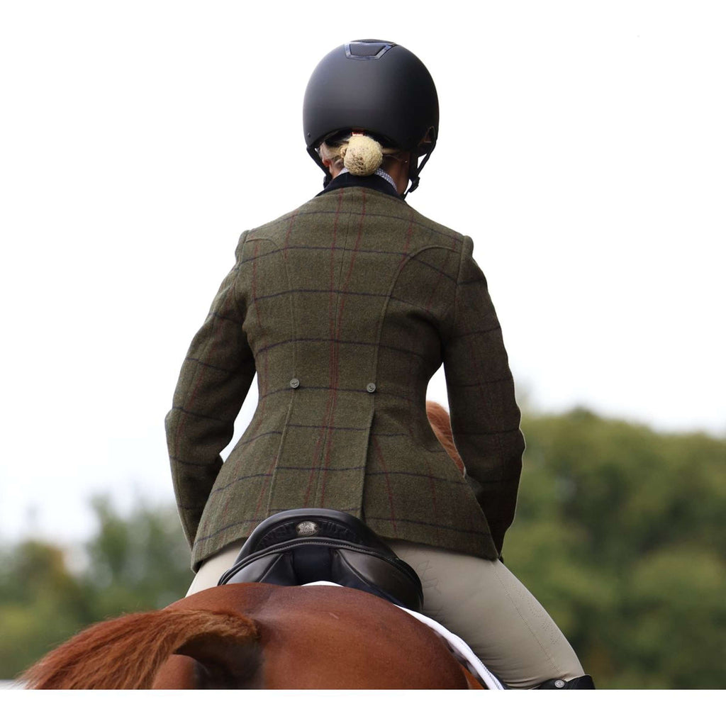 Aubrion by Shires Giacca da Competizione Saratoga Spruce Verde Check