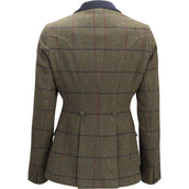 Aubrion by Shires Giacca da Competizione Saratoga Spruce Verde Check