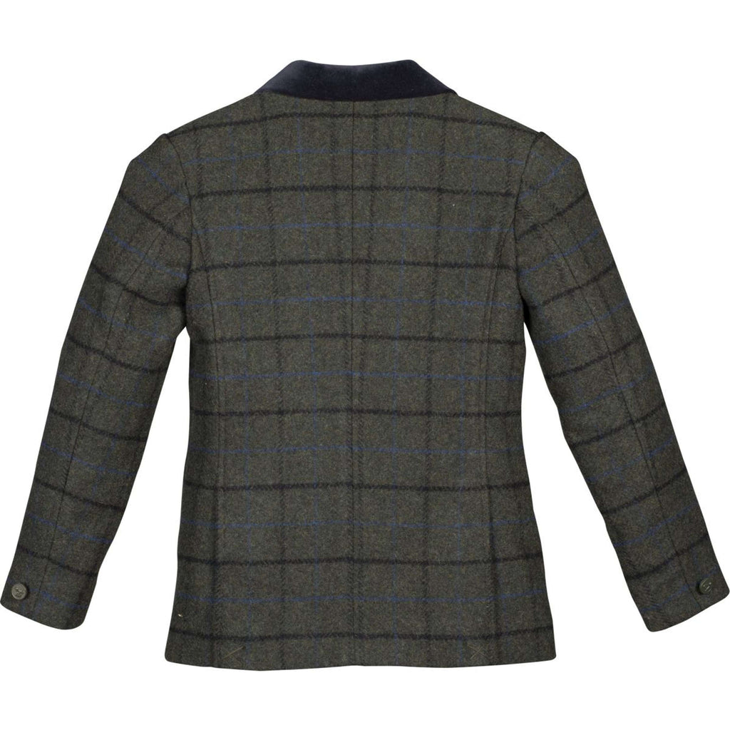 Aubrion by Shires Giacca da Competizione Saratoga Bambini Verde Scuro Check