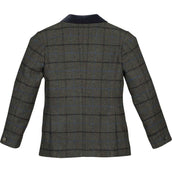 Aubrion by Shires Giacca da Competizione Saratoga Bambini Verde Scuro Check