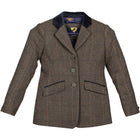 Aubrion by Shires Giacca da Competizione Saratoga Bambini Verde Check