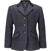 Aubrion by Shires Giacca da Competizione Saratoga Bambini Juniper Navy Check