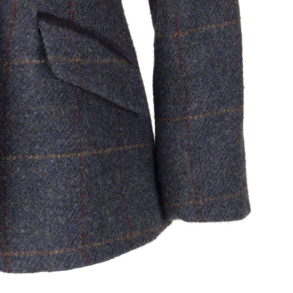 Aubrion by Shires Giacca da Competizione Saratoga Bambini Juniper Navy Check