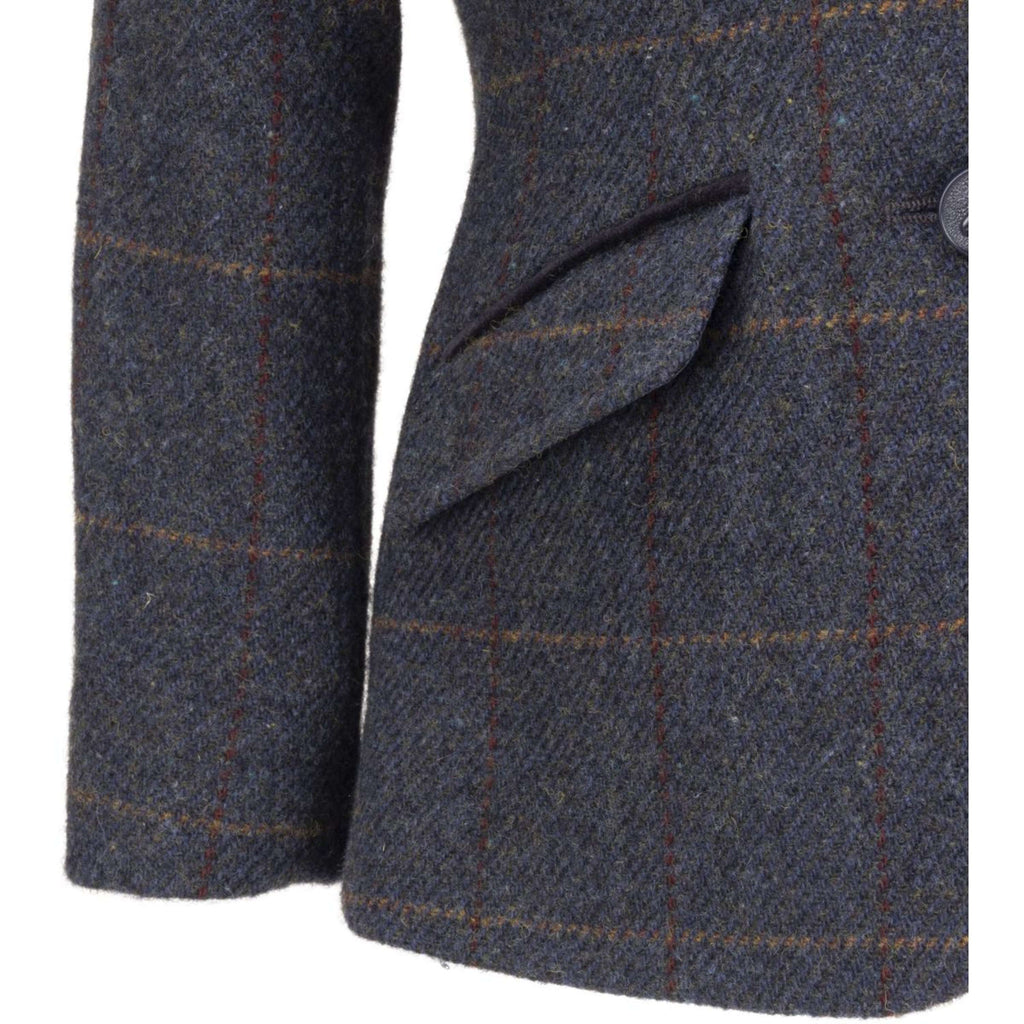 Aubrion by Shires Giacca da Competizione Saratoga Bambini Juniper Navy Check