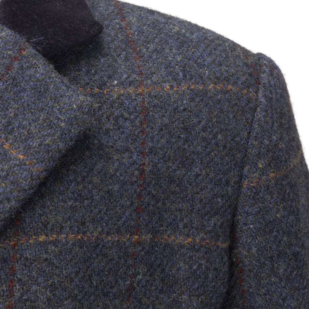 Aubrion by Shires Giacca da Competizione Saratoga Bambini Juniper Navy Check