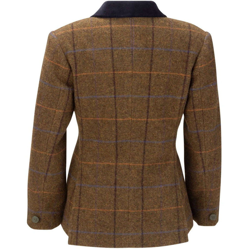 Aubrion by Shires Giacca da Competizione Saratoga Bambini Rovere Marrone Check