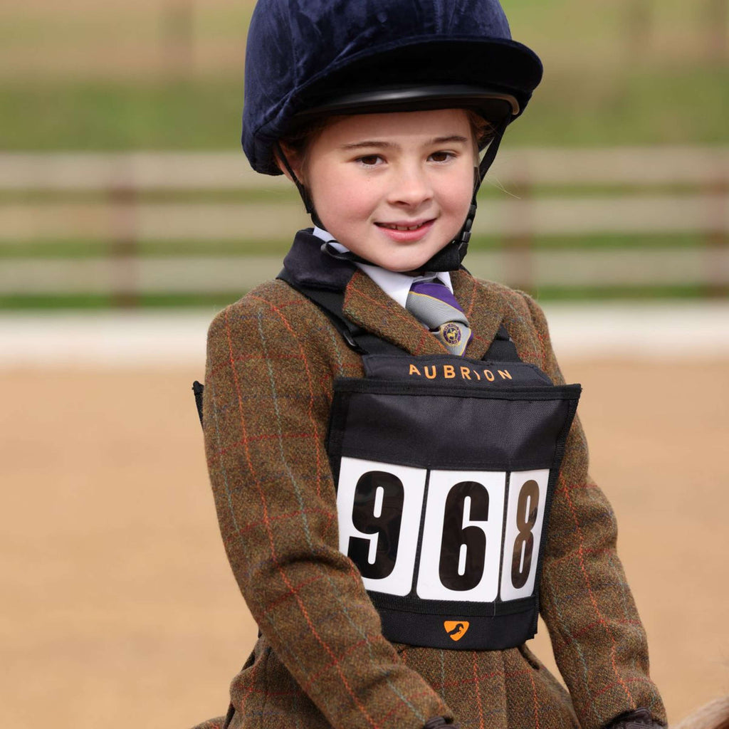 Aubrion by Shires Giacca da Competizione Saratoga Bambini Ruggine Check
