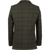 Aubrion by Shires Giacca da Competizione Saratoga Uomini Verde Scuro Check