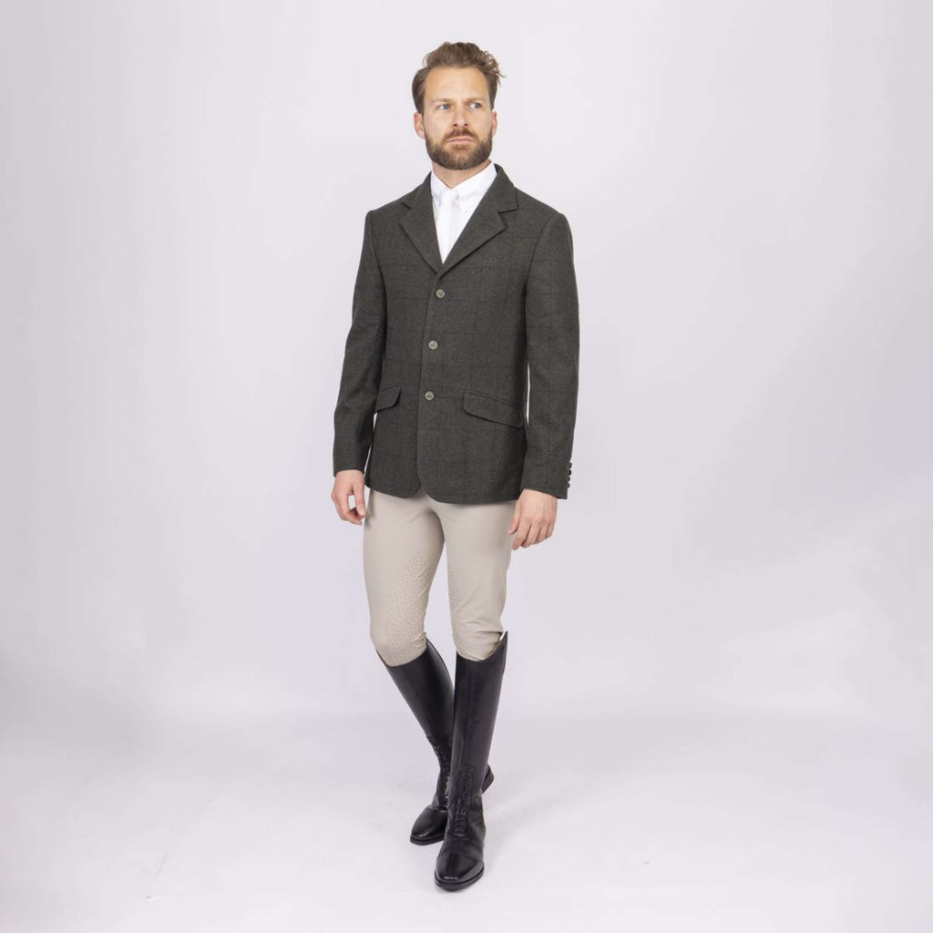 Aubrion by Shires Giacca da Competizione Saratoga Uomini Elm Verde Check
