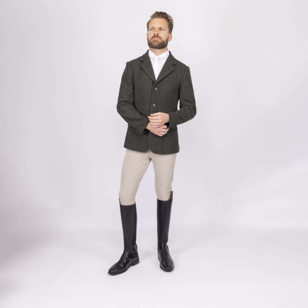 Aubrion by Shires Giacca da Competizione Saratoga Uomini Elm Verde Check