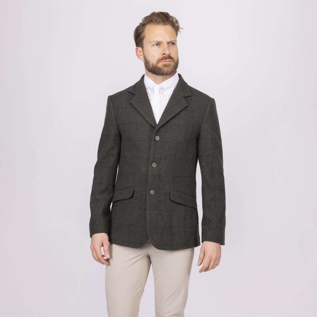 Aubrion by Shires Giacca da Competizione Saratoga Uomini Elm Verde Check