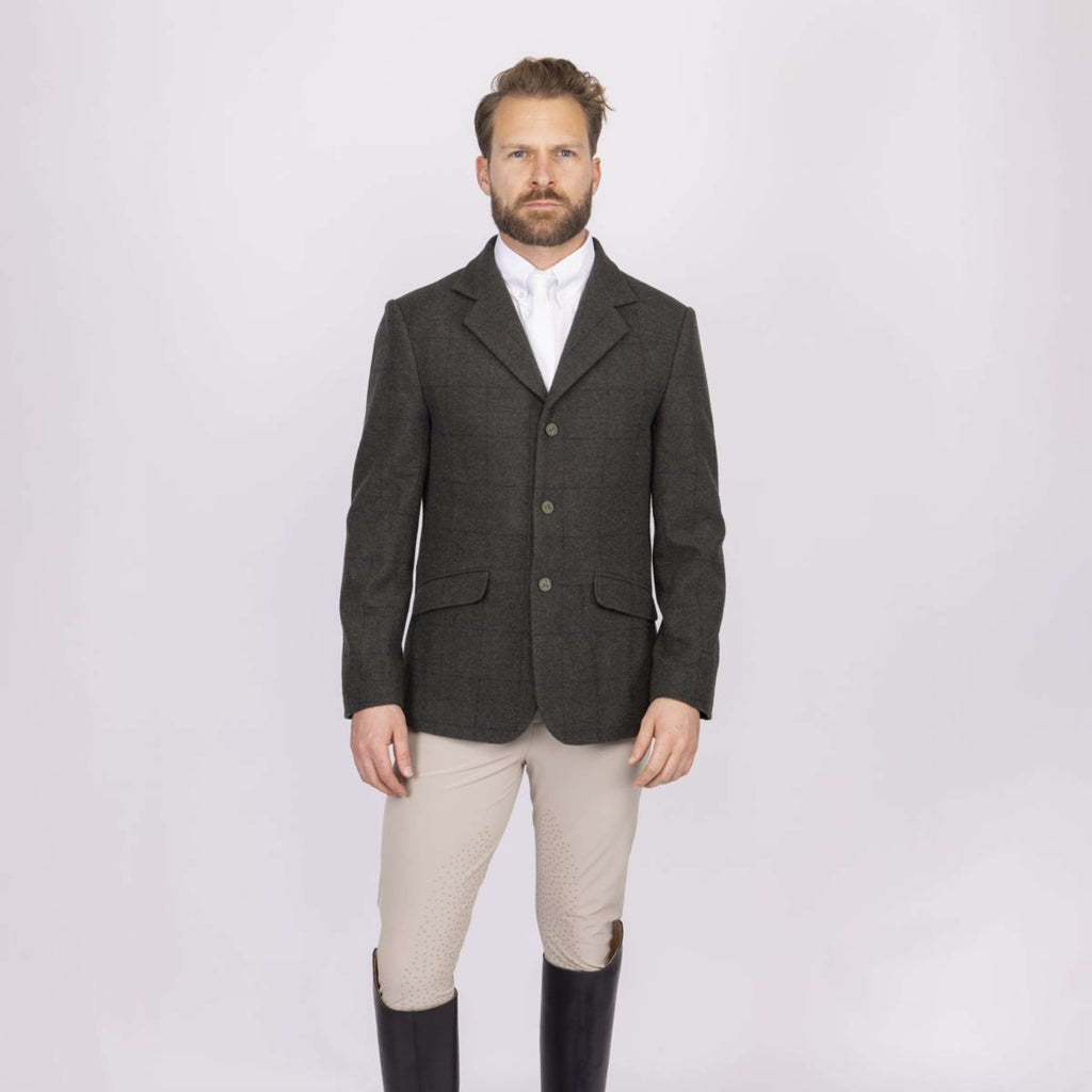 Aubrion by Shires Giacca da Competizione Saratoga Uomini Elm Verde Check