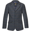 Aubrion by Shires Giacca da Competizione Saratoga Uomini Juniper Navy Check