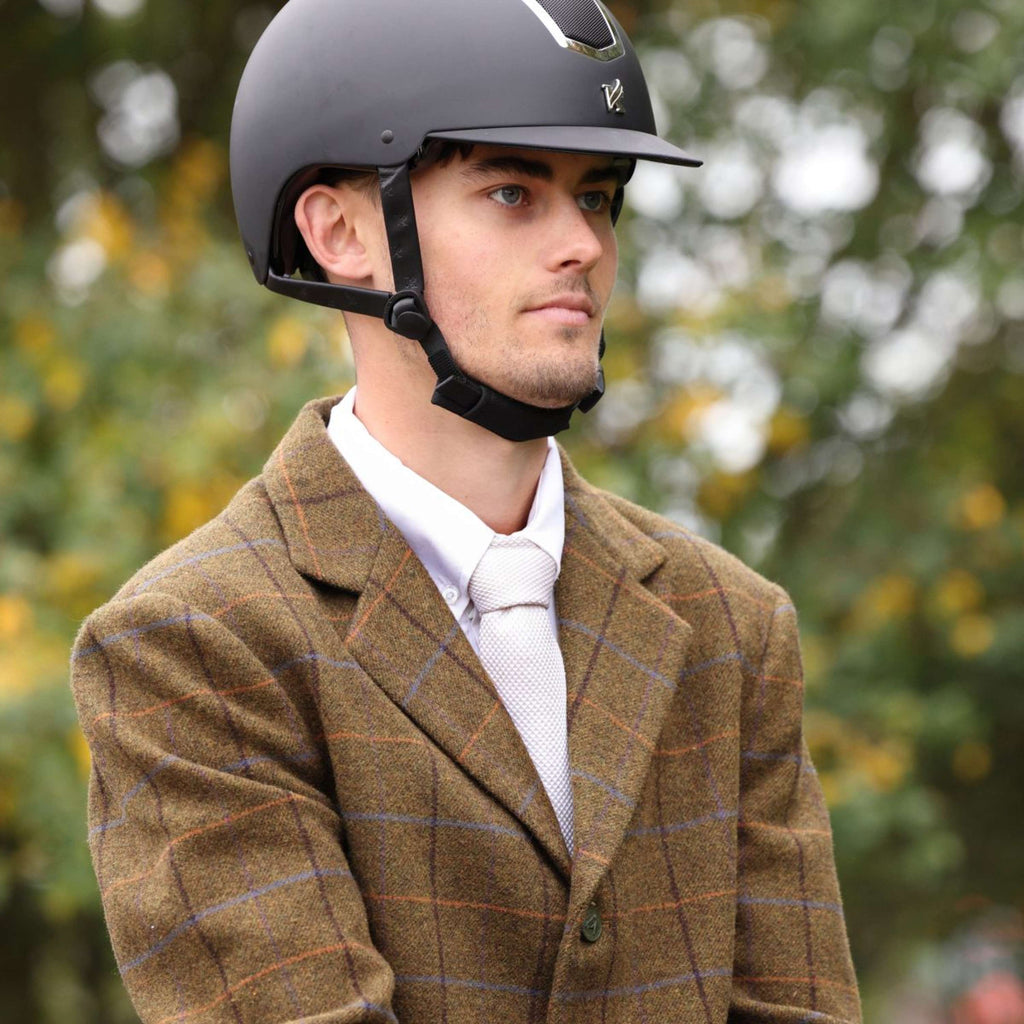 Aubrion by Shires Giacca da Competizione Saratoga Uomini Rovere Marrone Check