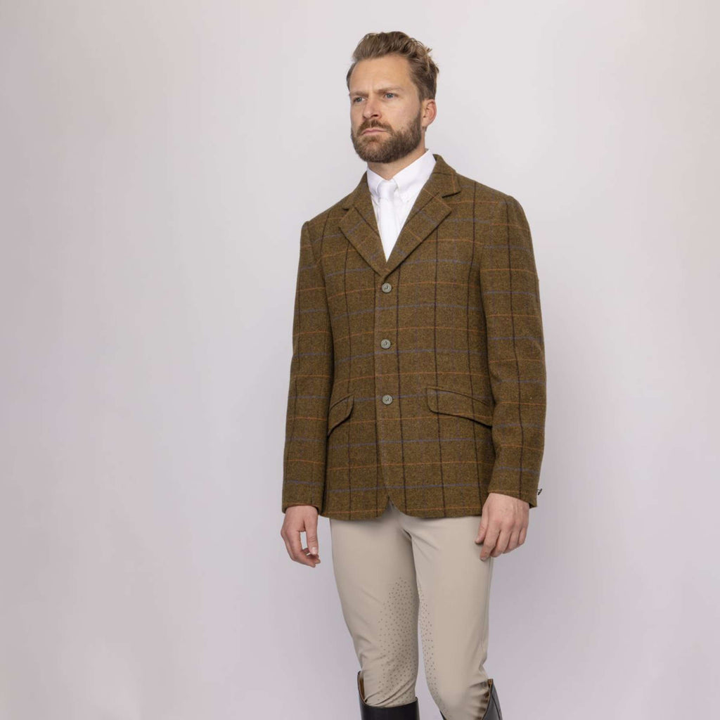 Aubrion by Shires Giacca da Competizione Saratoga Uomini Rovere Marrone Check