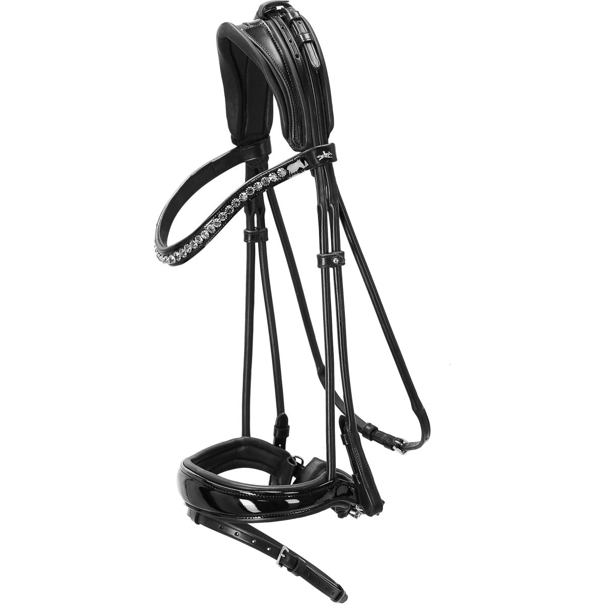 Schockemöhle Briglia Westminster Nero/Vernice/Argento