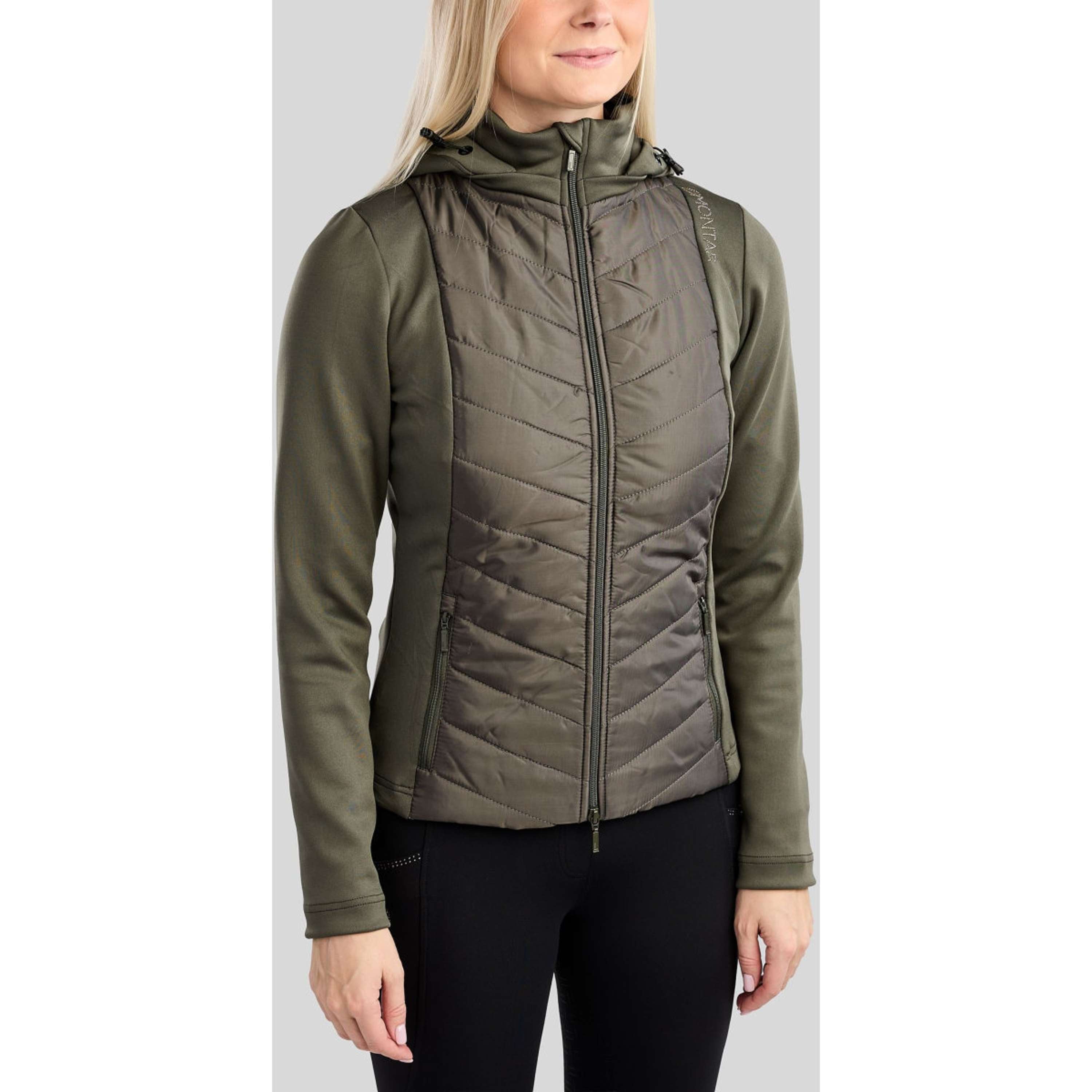 Montar Jack MoEverline Hybrid Detachable Hood Golden Quartz Crystals Forest Green