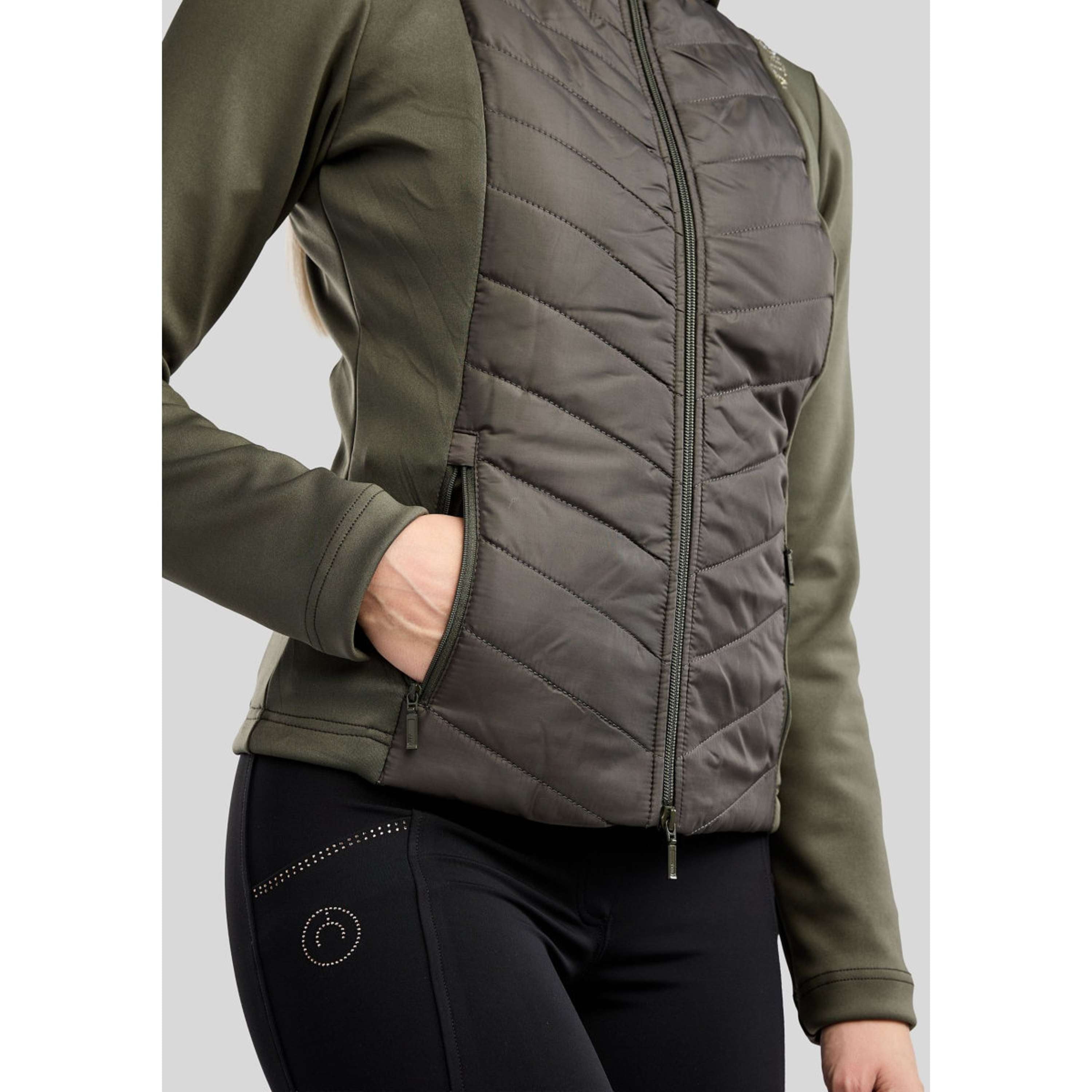 Montar Jack MoEverline Hybrid Detachable Hood Golden Quartz Crystals Forest Green