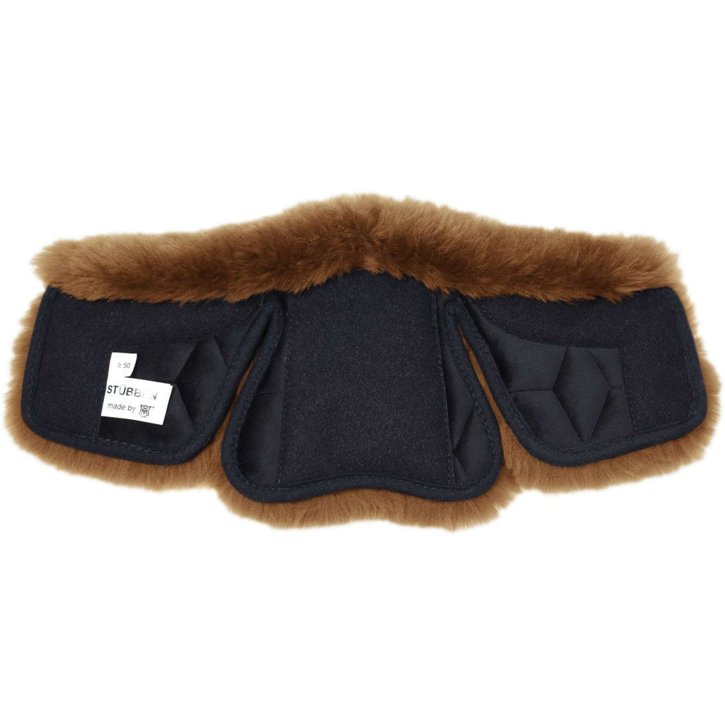 Stübben Copri Cinghia in Pelo Equi-Soft by Mattes Pelle di agnello Whiskey