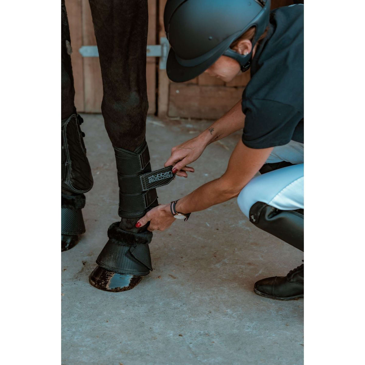 Stübben Scarpe da ginnastica flessibili Airflow Nero